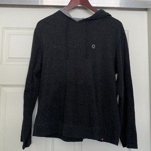 AIRWALK Black/White Lightweight Pullover Hoodie MD